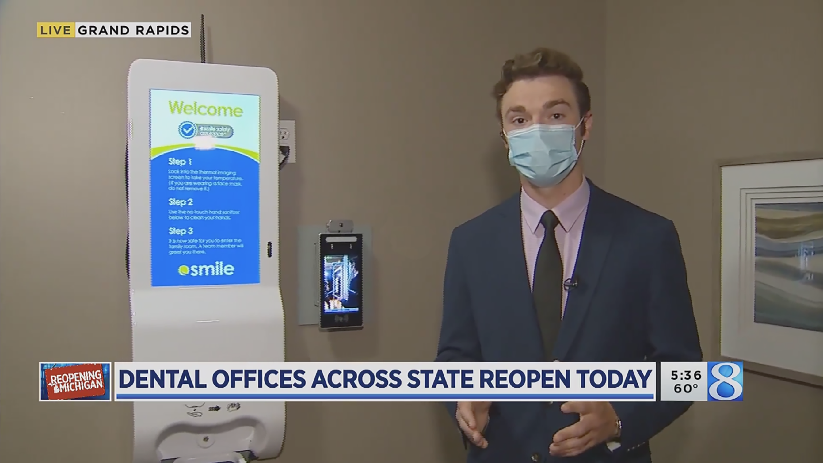 News 8 features Smile Safety Assurance™